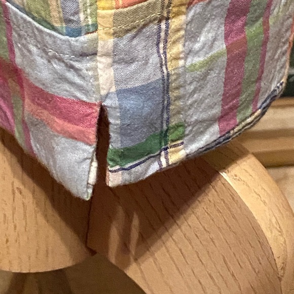 NWOT “Brooks Brothers” Plaid pant Side zip Sze14 - Picture 4 of 6